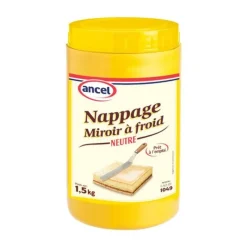 Cerf Dellier Glaçages Et Nappages*Nappage Miroir Neutre Ancel 1,5 Kg