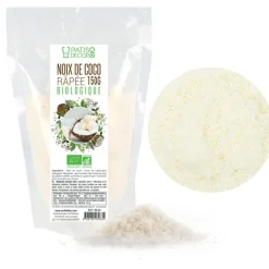 Cerf Dellier Fruits Secs Et Confits*Noix De Coco Rapee Bio 150 G - Ddm 08/23