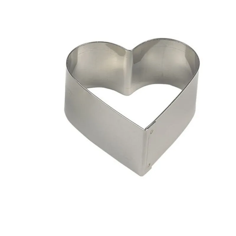 Cerf Dellier Nonnettes*Nonnette Coeur Inox 65 X 30 Mm
