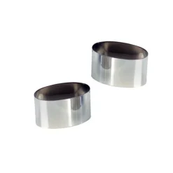 Cerf Dellier Nonnettes*Nonnette Ovale Inox 7 X 4,5 Cm