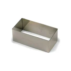 Cerf Dellier Nonnettes*Nonnette Rectangle Inox 12 X 6 Cm
