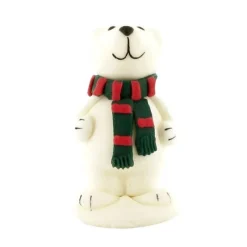 Ours Comestible Polaire Blanc Echarpe 6 Cm>Cerf Dellier Hot