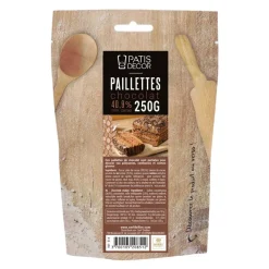Cerf Dellier Vermicelles Et Paillettes*Paillettes Chocolat Patisdecor 250 G