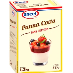 Cerf Dellier Préparations Pour Gâteaux*Panna Cotta Sans Cuisson Ancel 1,2 Kg - Ddm 04/23