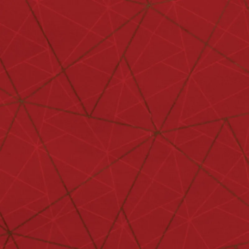 Papier Cadeau Rouge Ligne Or 0,70 X 25 M>Cerf Dellier Discount