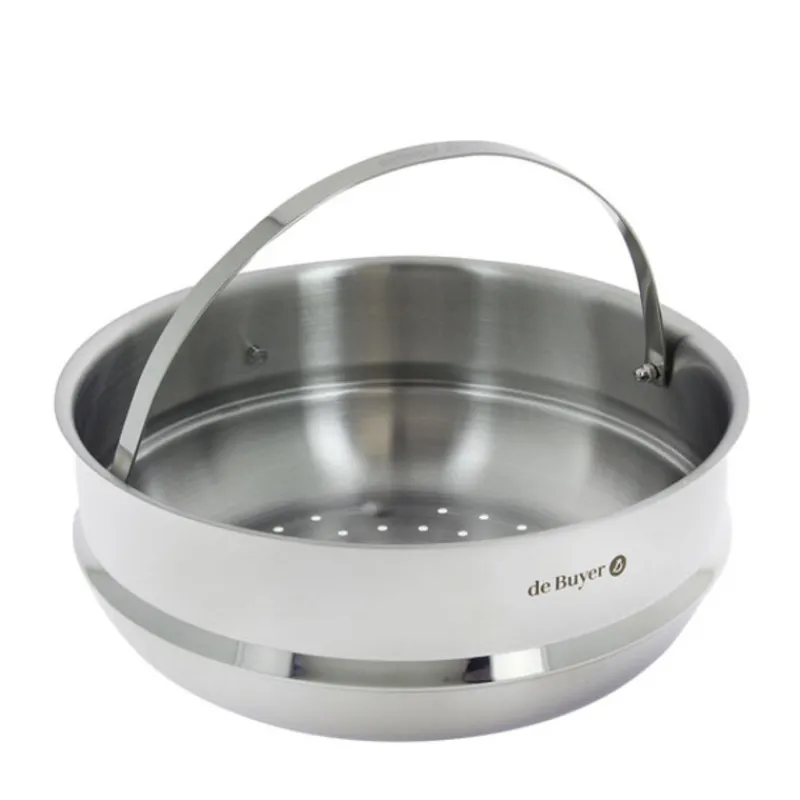 Passoire Cuit-Vapeur Inox 24 Cm De Buyer>Cerf Dellier Discount