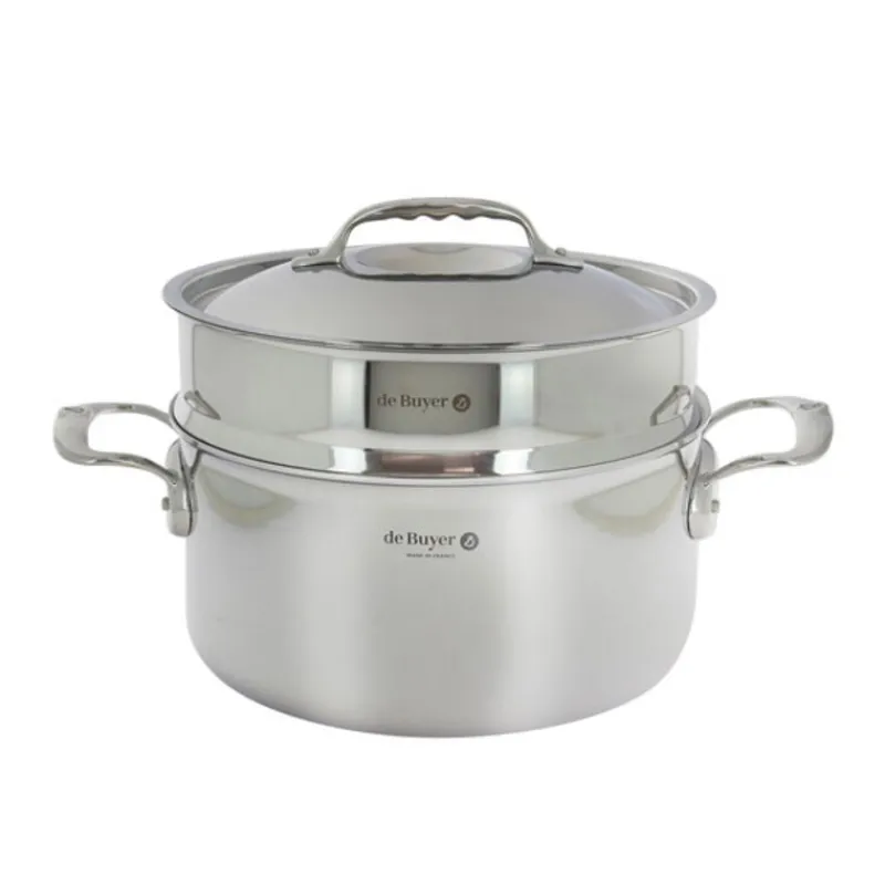 Passoire Cuit-Vapeur Inox 24 Cm De Buyer>Cerf Dellier Discount