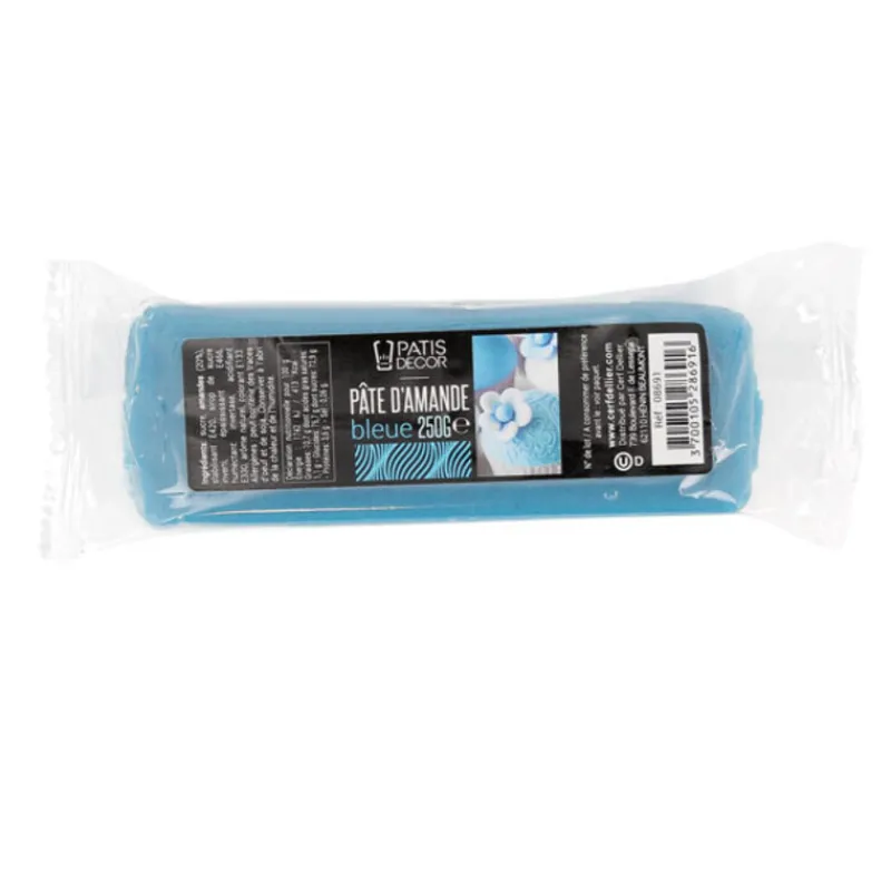 Cerf Dellier Pate D'Amande Coloree*Pate D'Amande Bleue Patisdecor 250 G