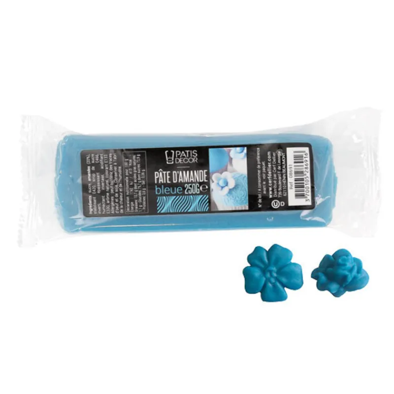 Cerf Dellier Pate D'Amande Coloree*Pate D'Amande Bleue Patisdecor 250 G