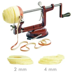 Pele-Pommes A Ventouse - Tranches 2 Et 4 Mm>Cerf Dellier