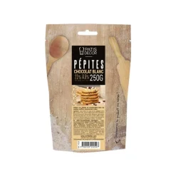Cerf Dellier Chunks Et Pepites*Pepites De Chocolat Blanc Patisdecor 250 G