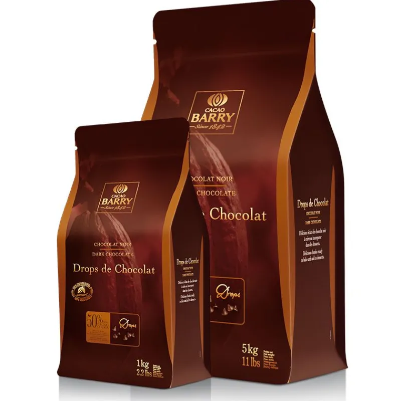 Cerf Dellier Chunks Et Pepites*Pepites De Chocolat Noir Drops 5 Kg