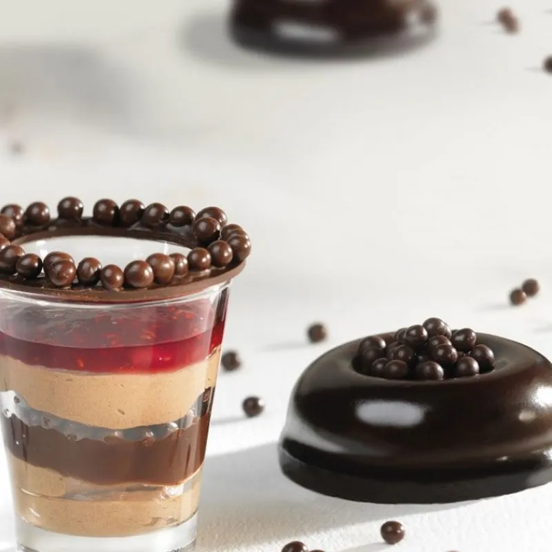 Perles De Chocolat Noir Craquantes 800 G>Cerf Dellier