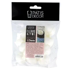Petite Rose Blanche En Azyme Patisdecor (X12)>Cerf Dellier Best