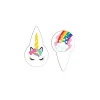 Piques Licornes Azyme Assorties (X24)>Cerf Dellier Online
