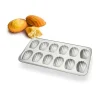 Cerf Dellier Moules À Madeleine*Plaque A 12 Madeleines En Fer Blanc Gobel