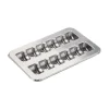 Plateau 12 Macarons Argent (X150)>Cerf Dellier