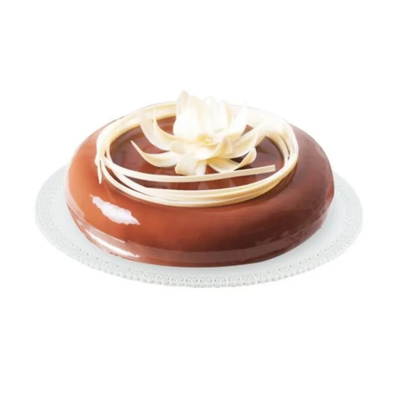 Plateau Dentelle Rond Blanc Patisdecor>Cerf Dellier Online