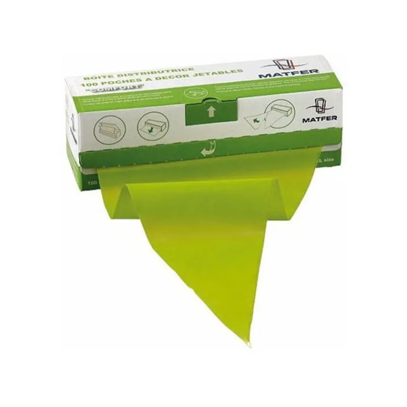 Cerf Dellier Poches À Douille*Poche Patissiere Jetable Comfort Xl (X100)