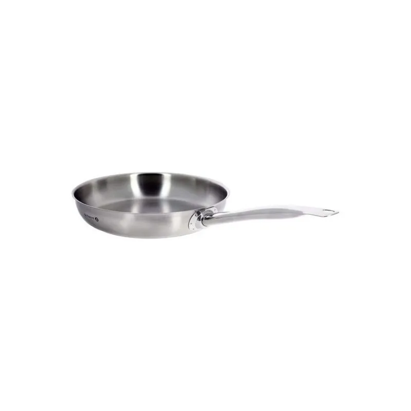 Poele A Frire Ronde Inox 28 Cm>Cerf Dellier Sale