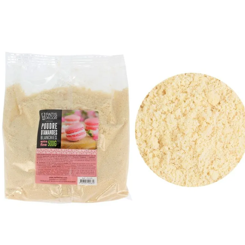 Cerf Dellier Fruits Secs Et Confits*Poudre D'Amande Extra Fine 500 G Patisdecor