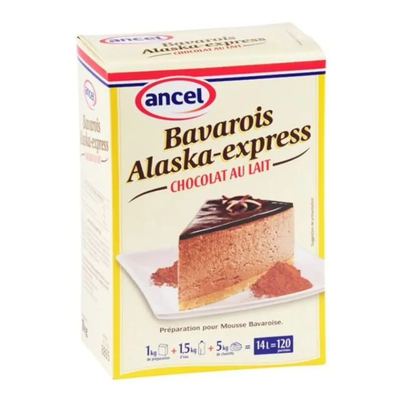 Cerf Dellier Préparations Bavarois*Preparation Bavarois Chocolat Au Lait Alaska 1 Kg