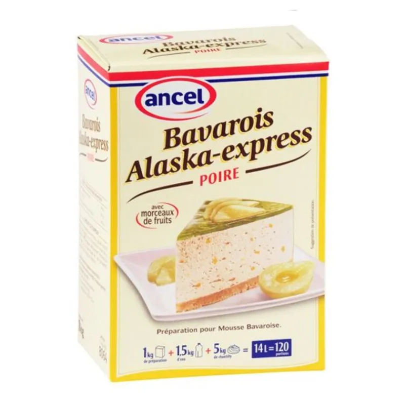 Cerf Dellier Préparations Bavarois*Preparation Bavarois Poire Alaska Express 1 Kg