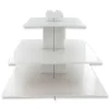Presentoir Cupcakes Blanc Carre>Cerf Dellier New