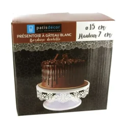 Presentoir Gateau Broderie 15 Cm>Cerf Dellier Discount