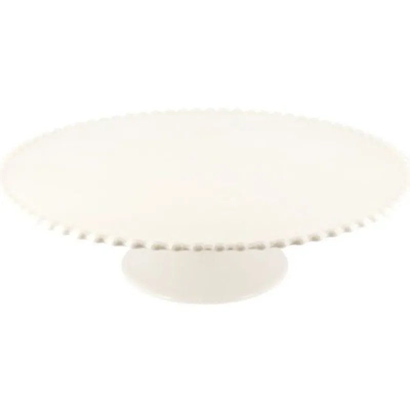 Presentoir Gateau En Ceramique Perles 31 Cm>Cerf Dellier