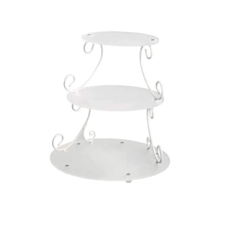 Presentoir Romantique 3 Plateaux Ovales>Cerf Dellier Clearance