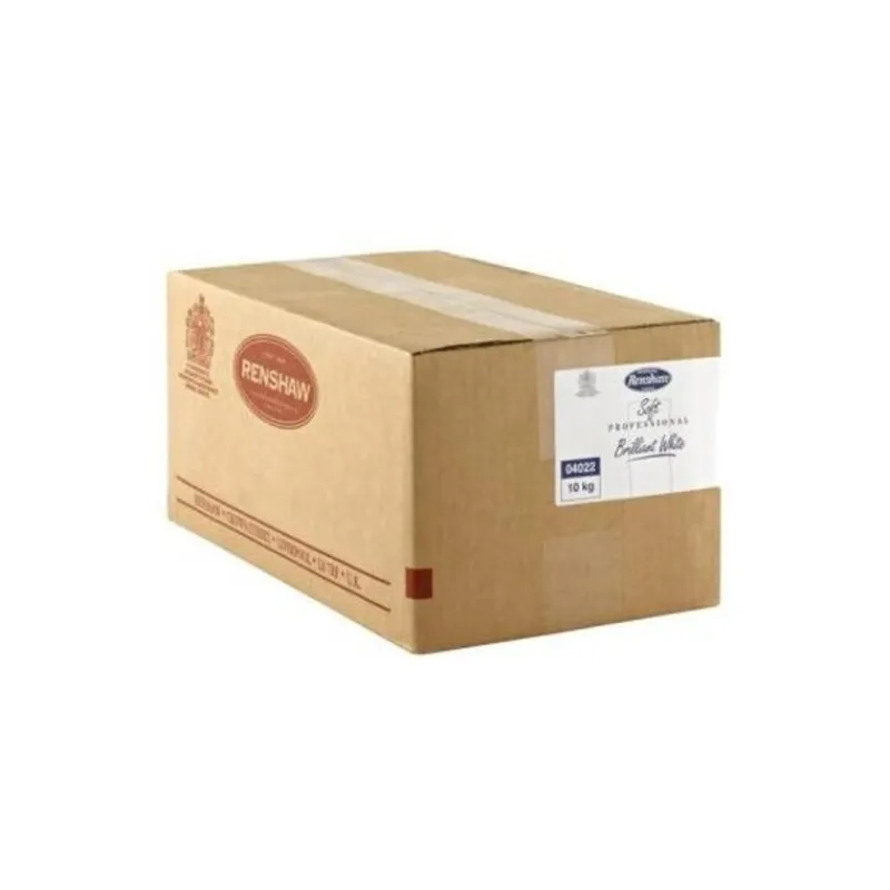 Cerf Dellier Pâte À Sucre Gros Conditionnements*Pâte À Sucre Blanche Renshaw 10 Kg