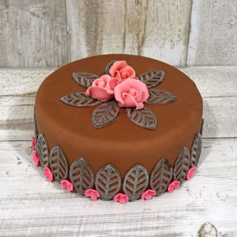 Cerf Dellier Pâte À Sucre À Dérouler*Pâte À Sucre Etalee Gout Chocolat Patisdecor