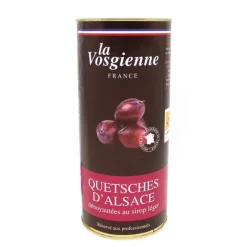 Cerf Dellier Conserves De Fruits*Quetsches Denoyautees Au Sirop Leger 1 Kg