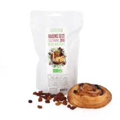 Cerf Dellier Fruits Secs Et Confits*Raisins Secs Sultanine Bio 280 G - Ddm 06/23