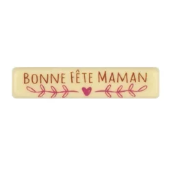 Rectangle Chocolat Blanc Bonne Fete Maman (X66)>Cerf Dellier Discount
