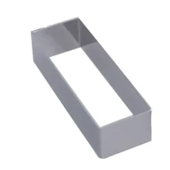 Cerf Dellier Cadres À Patisserie*Rectangle Inox H 1,7 Cm De Buyer