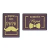 Rectangles Chocolat Bonne Fete Papa (X25)>Cerf Dellier Outlet