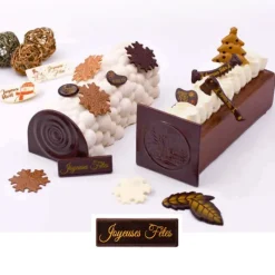 Rectangles Chocolat Noir Joyeuses Fêtes (X80)>Cerf Dellier Best