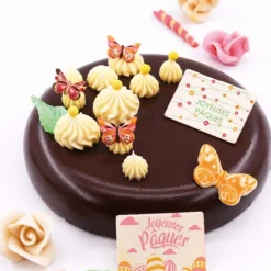 Rectangles Joyeuses Pâques Assortis Pate D'Amande (X 60) - Ddm 09/23>Cerf Dellier Discount
