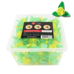Roses Jaunes Et Feuilles En Azyme Patisdecor Pro (X80)>Cerf Dellier Discount