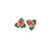 Roses Roses Avec Feuilles Patisdecor X10>Cerf Dellier