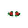 Roses Rouges Avec Feuilles Patisdecor (X10)>Cerf Dellier Hot