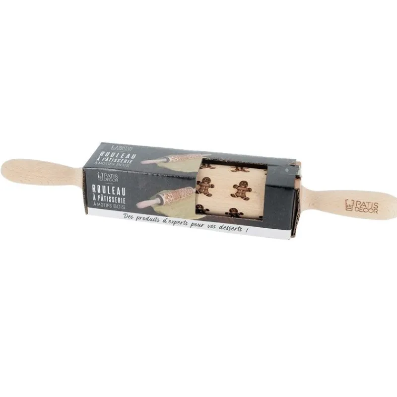 Cerf Dellier Rouleaux A Patisserie*Rouleau Empreintes Bonhomme En Pain D'Épices