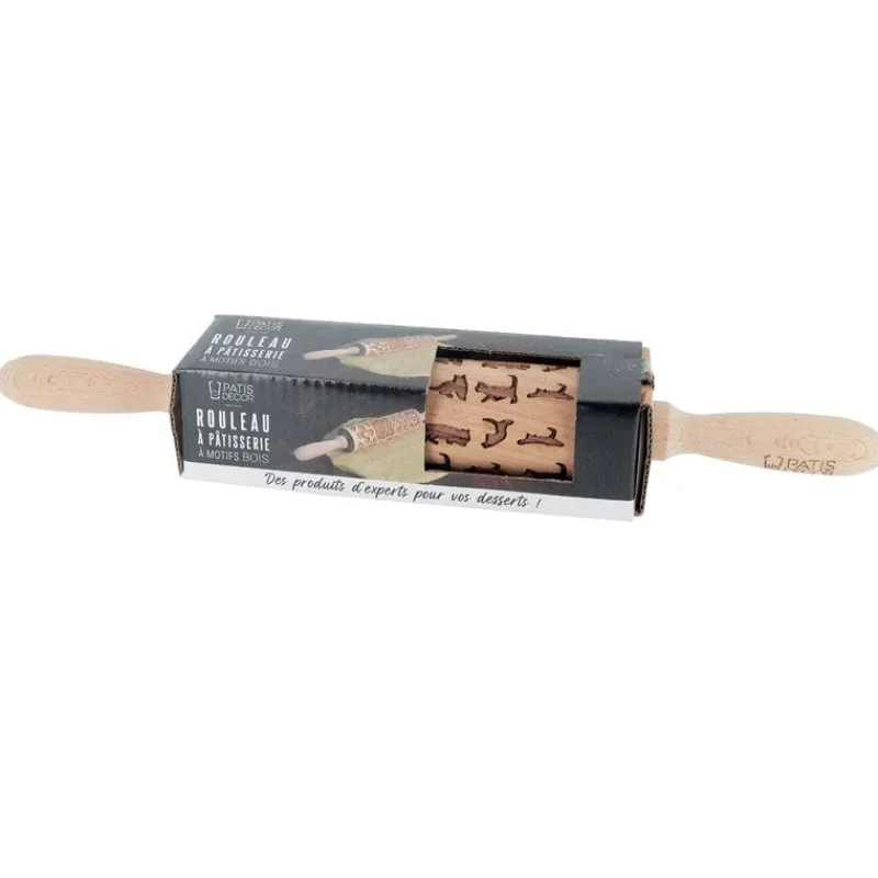 Cerf Dellier Rouleaux A Patisserie*Rouleau Empreintes Chats