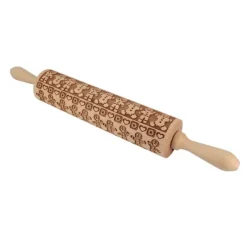 Cerf Dellier Rouleaux A Patisserie*Rouleau Empreintes En Bois Bonhomme En Pain D'Épices