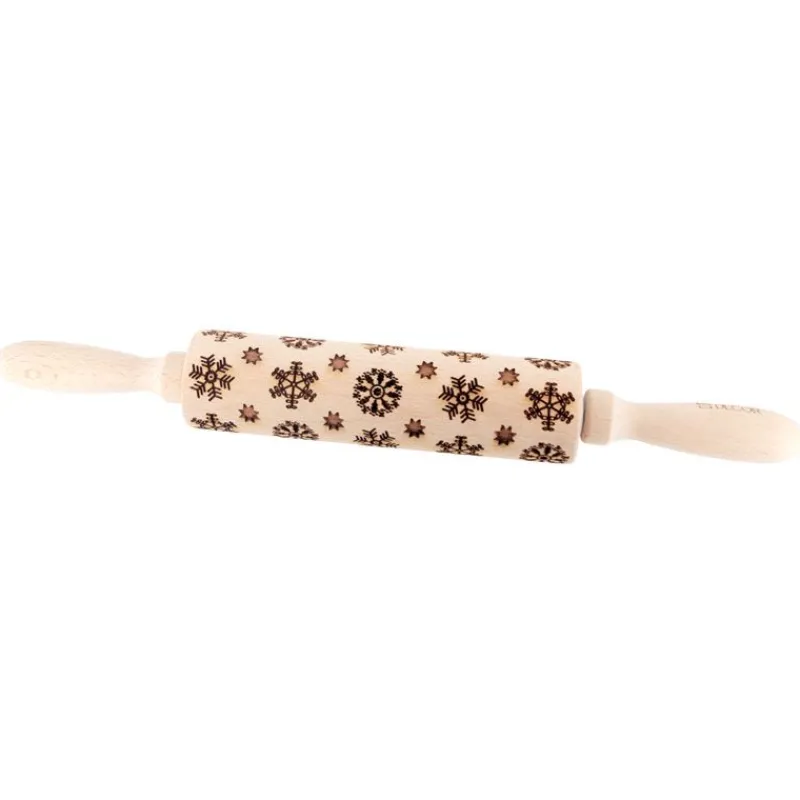 Cerf Dellier Rouleaux A Patisserie*Rouleau Empreintes Flocons