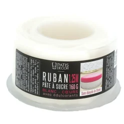 Cerf Dellier Ruban Pâte À Sucre*Ruban Pâte À Sucre Coeurs H 5 Cm (1,25 M)