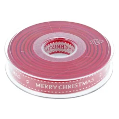 Ruban Rouge Merry Christmas 15 Mm (15 M)>Cerf Dellier Online