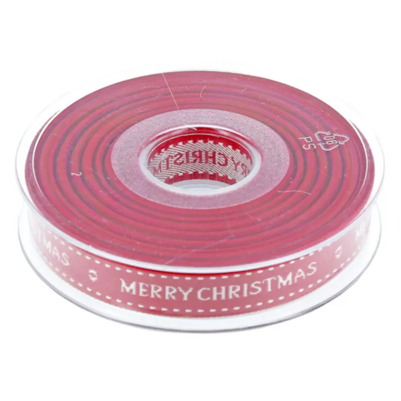 Ruban Rouge Merry Christmas 15 Mm (15 M)>Cerf Dellier Online
